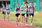 3000 metres, 2021 NECAA Open Graded Meeting, Morpeth. Photo: David T. Hewitson/Sports for All Pics